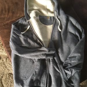 Club Room Cotton Pile Lined Zip-Up Hoodie